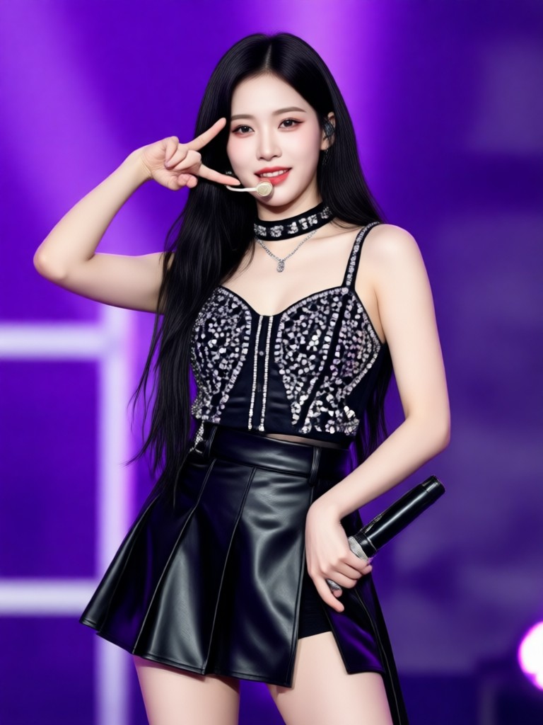 AI Kpop Элегантный Стиль