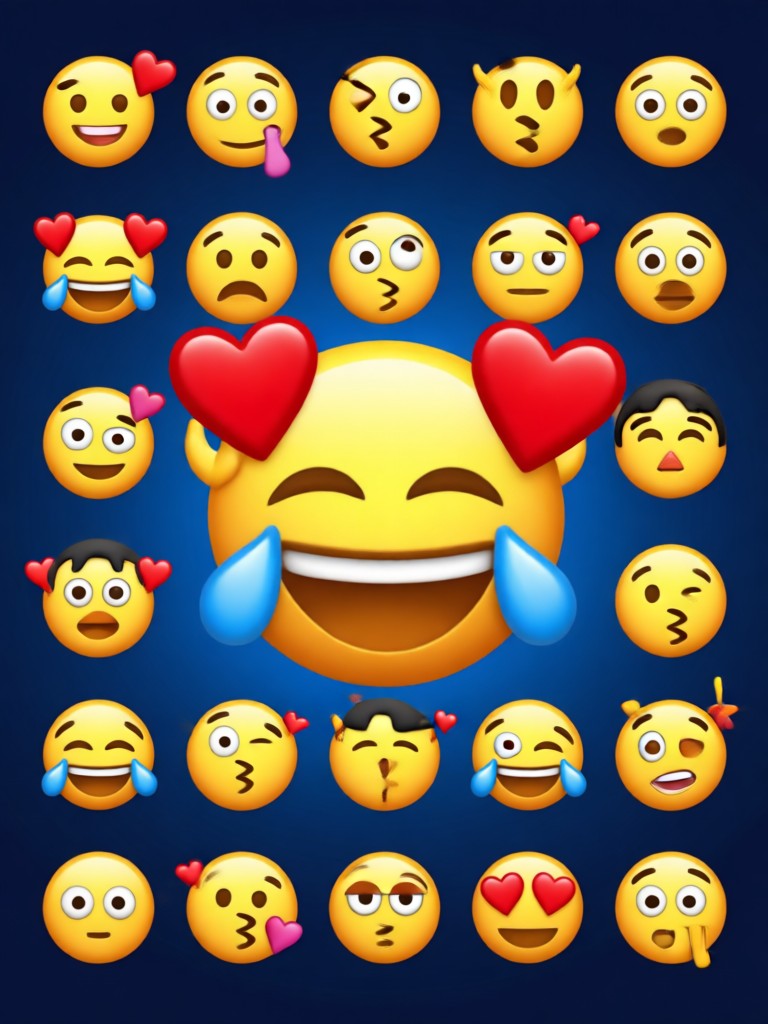 Silly emoji with tongue out