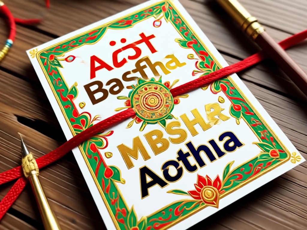 Gallery showing various AI Raksha Bandhan card design templates