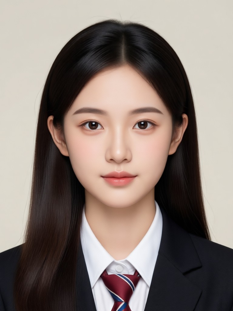 Side by side comparison of original and AI yearbook photo