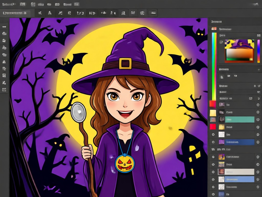Personalized halloween avatar from photo