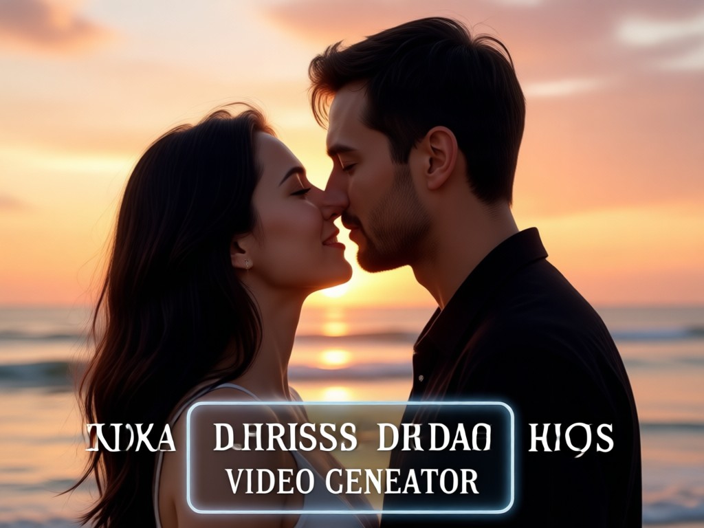 KI-Kussvideo realistische Bewegung und Emotion