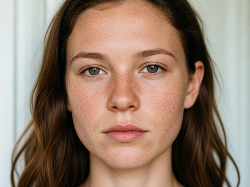 Customize freckle size, color, and density