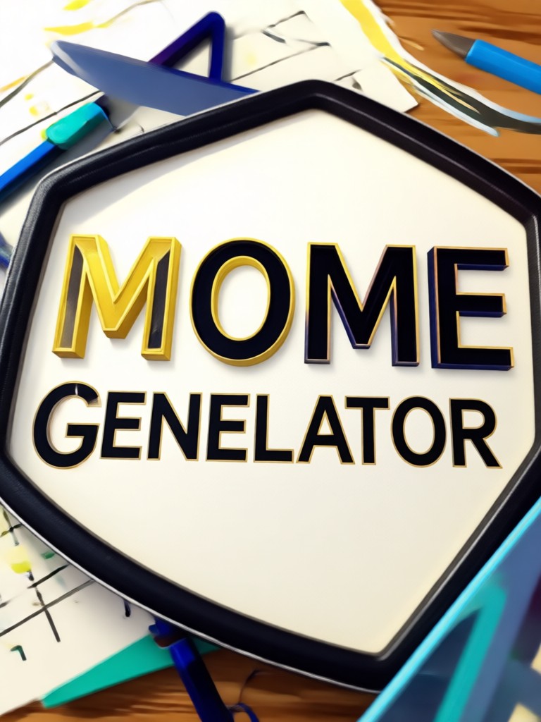 Meme featuring glowing neon font style