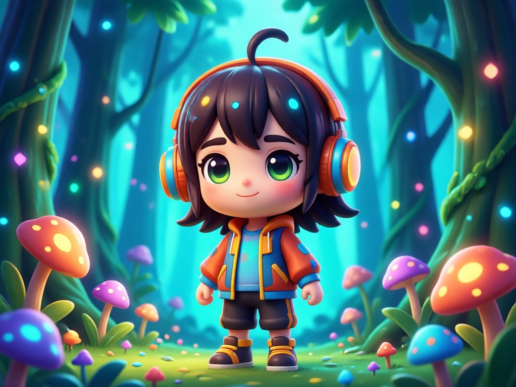 personalized 3d chibi ai photo generator process