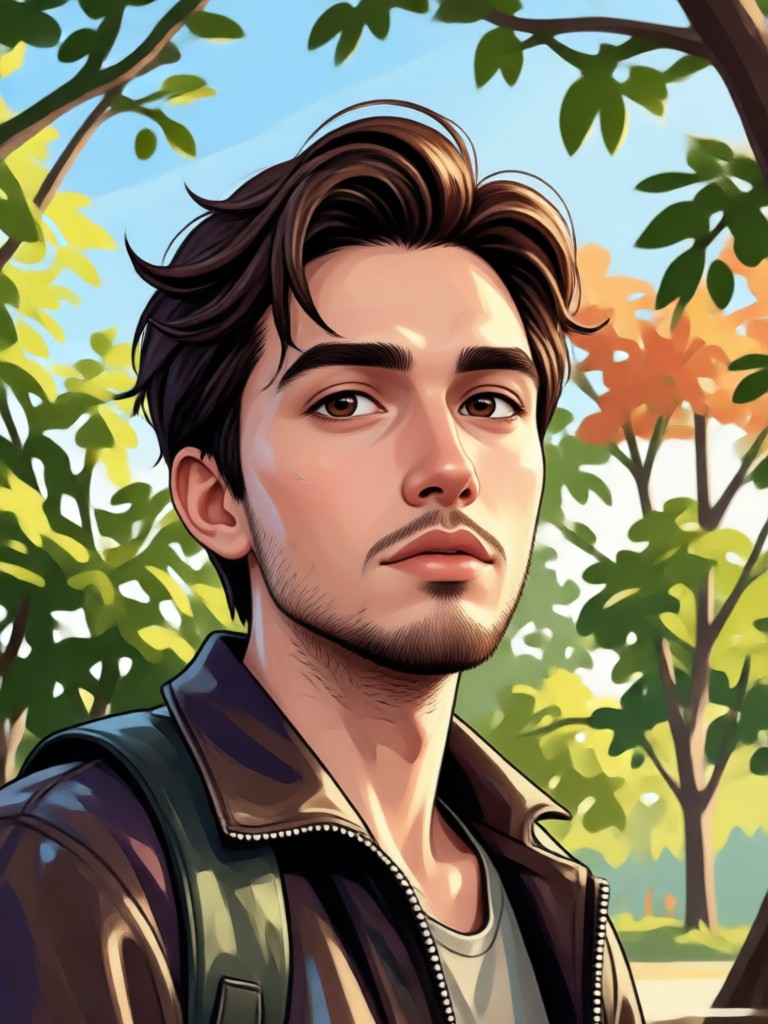 Professional portrait style AI avatar
