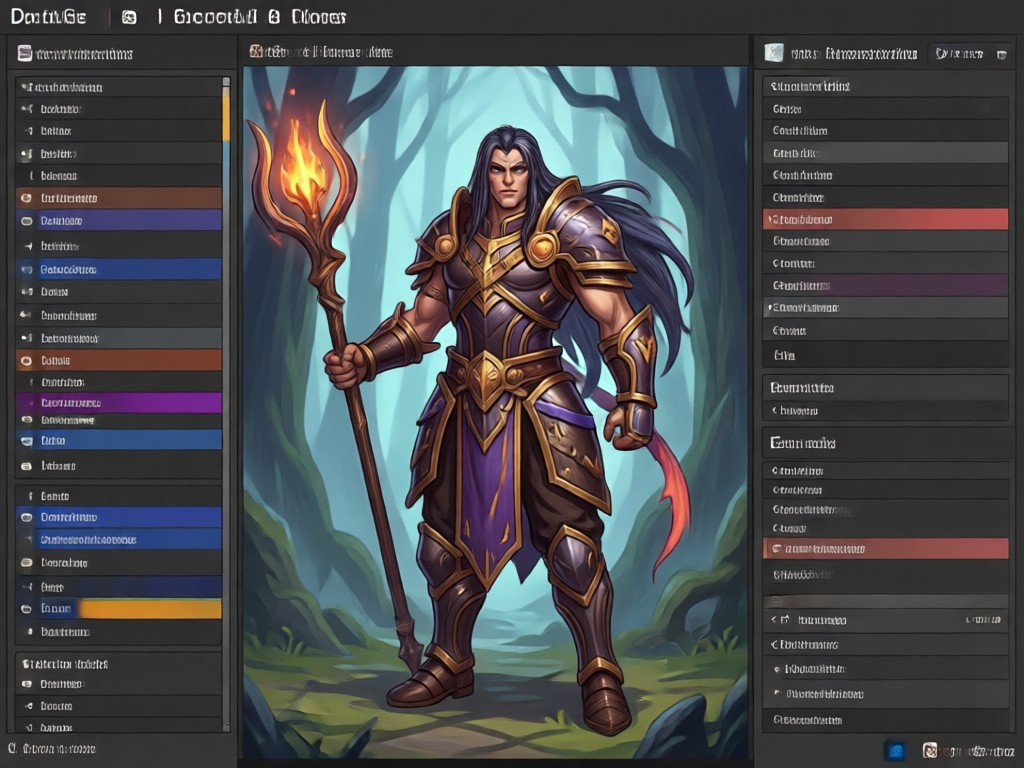 KI-generiertes Gruppenporträt einer D&D-Gruppe