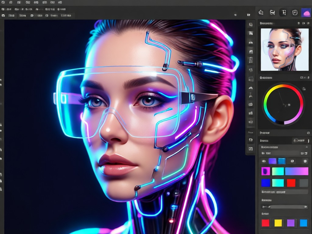 AI generated woman different style aesthetics