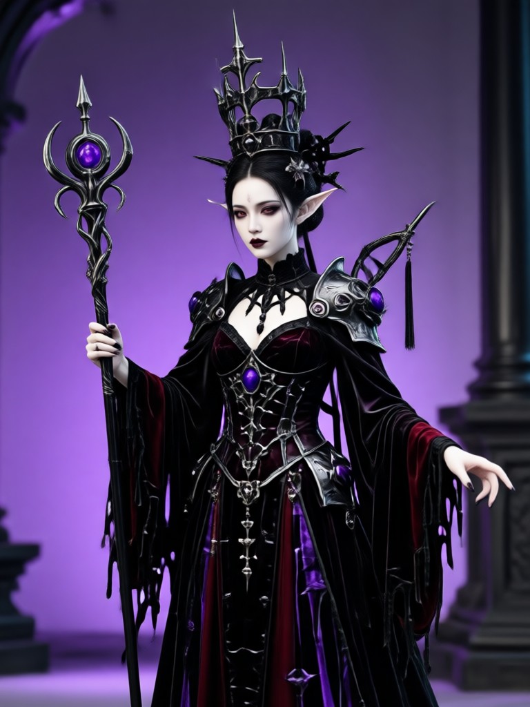 Arte Cybergoth & Industrial con IA