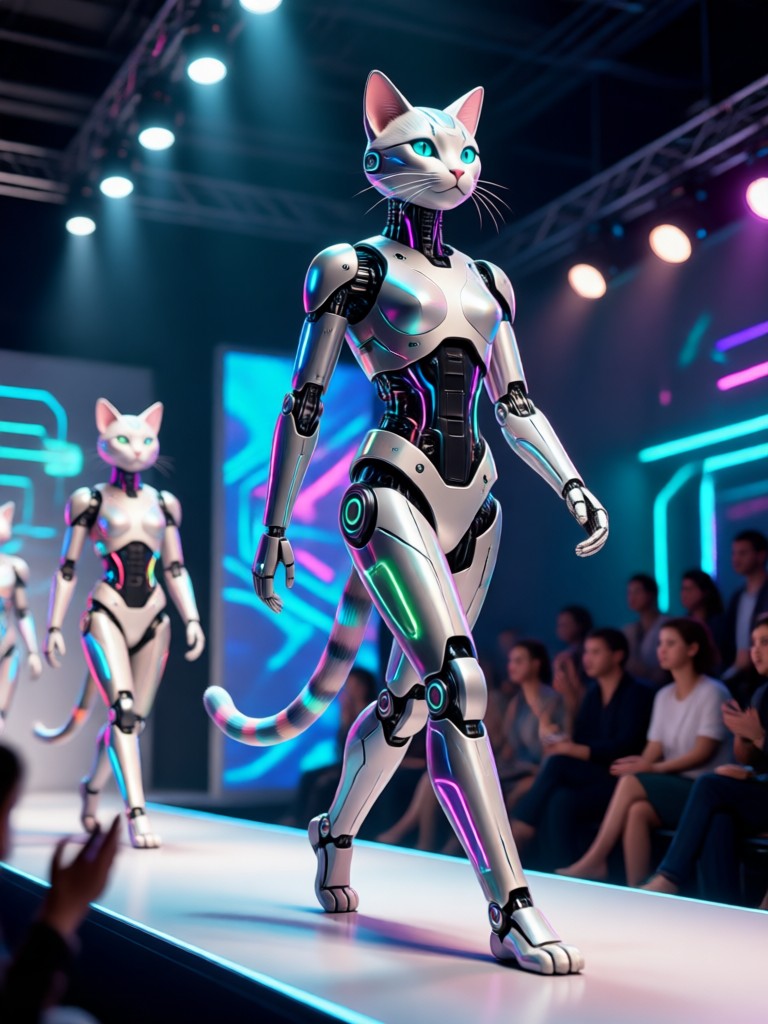 Generación de pasarela de trajes de fantasía AI