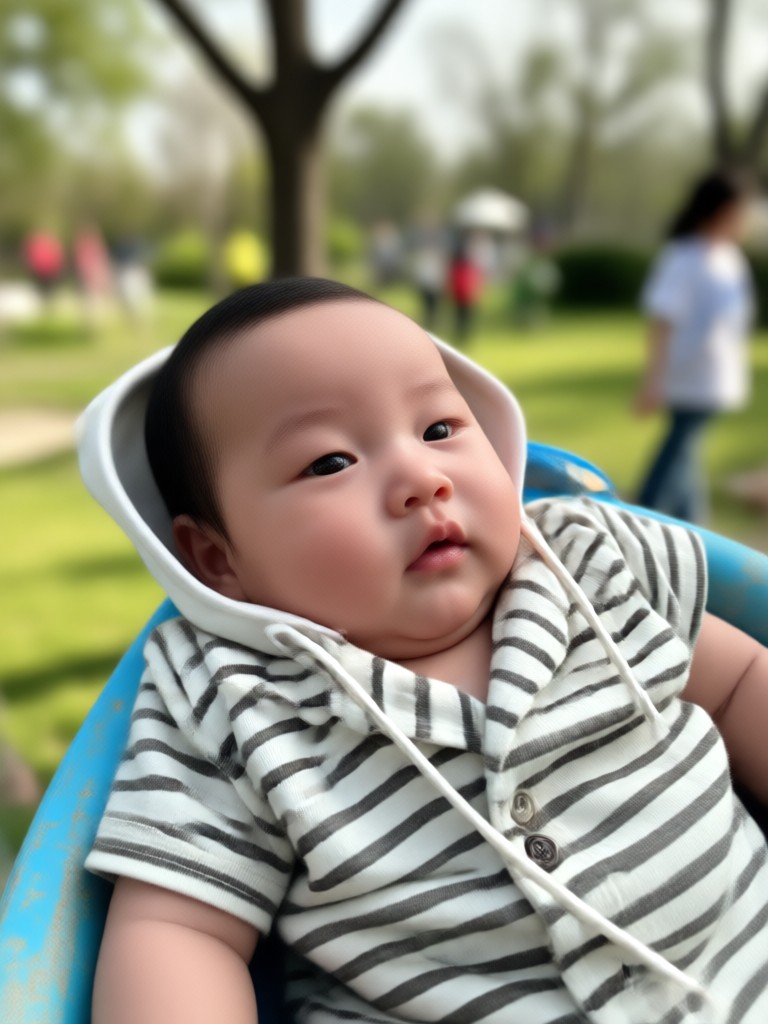 Aplikasi mobile membuat meme AI bayi laki-laki
