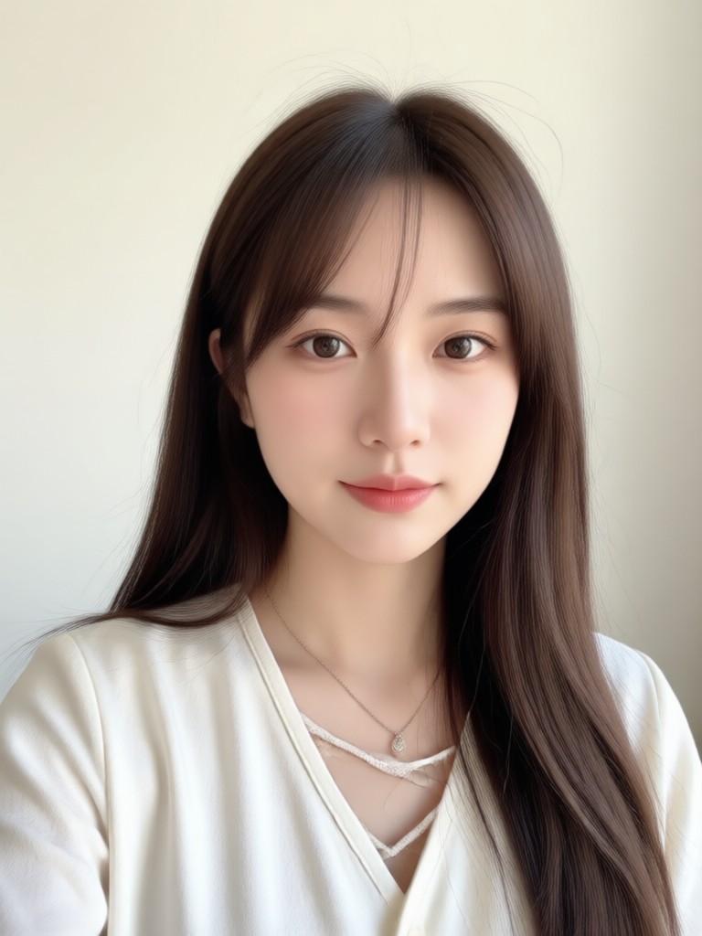 Clean aesthetic morning light filter example