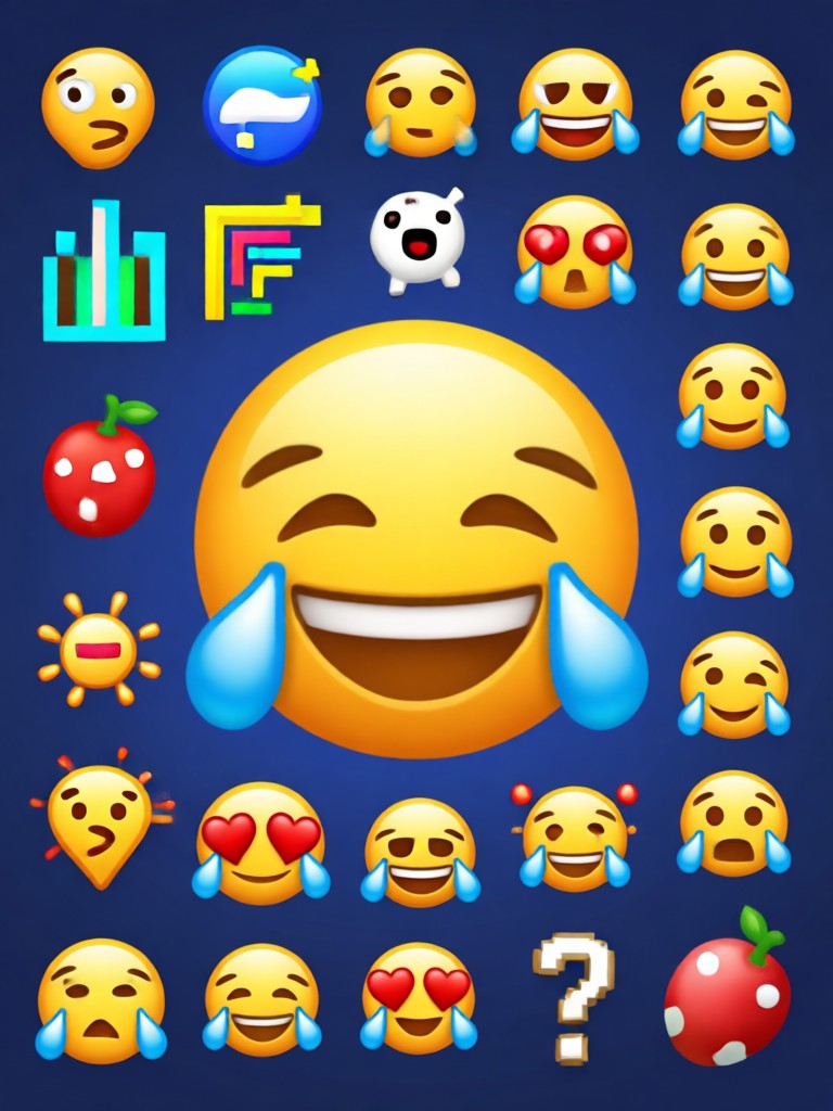Group of personalized emoji avatars