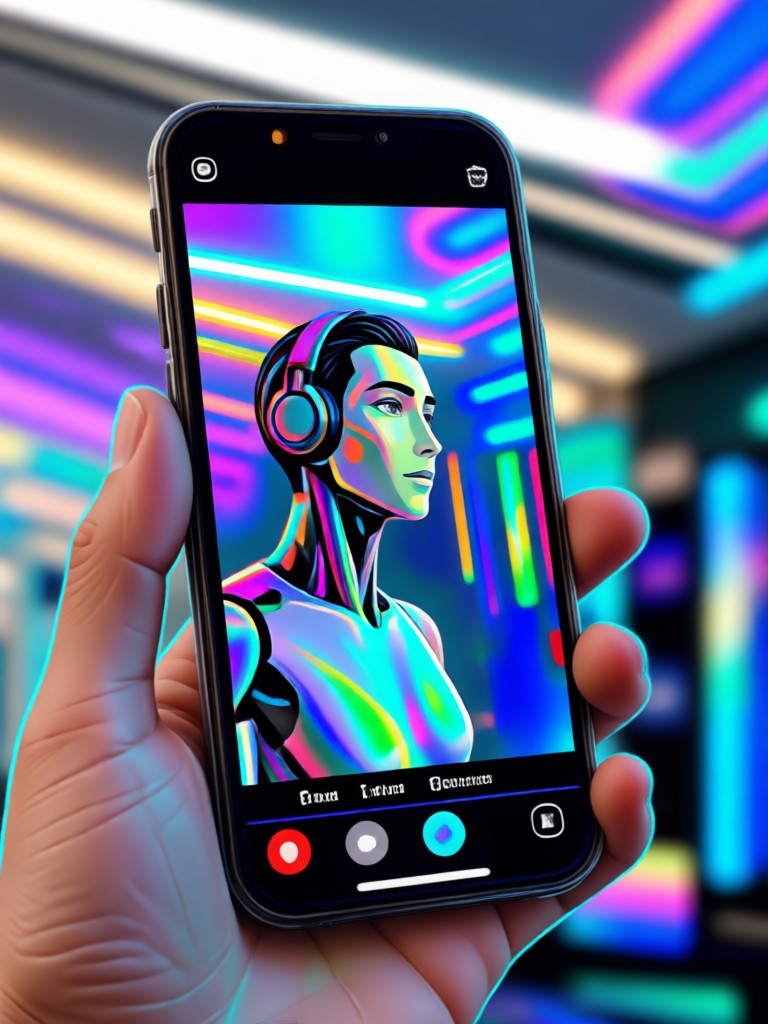 AI Selfie Generator cinematic portrait example