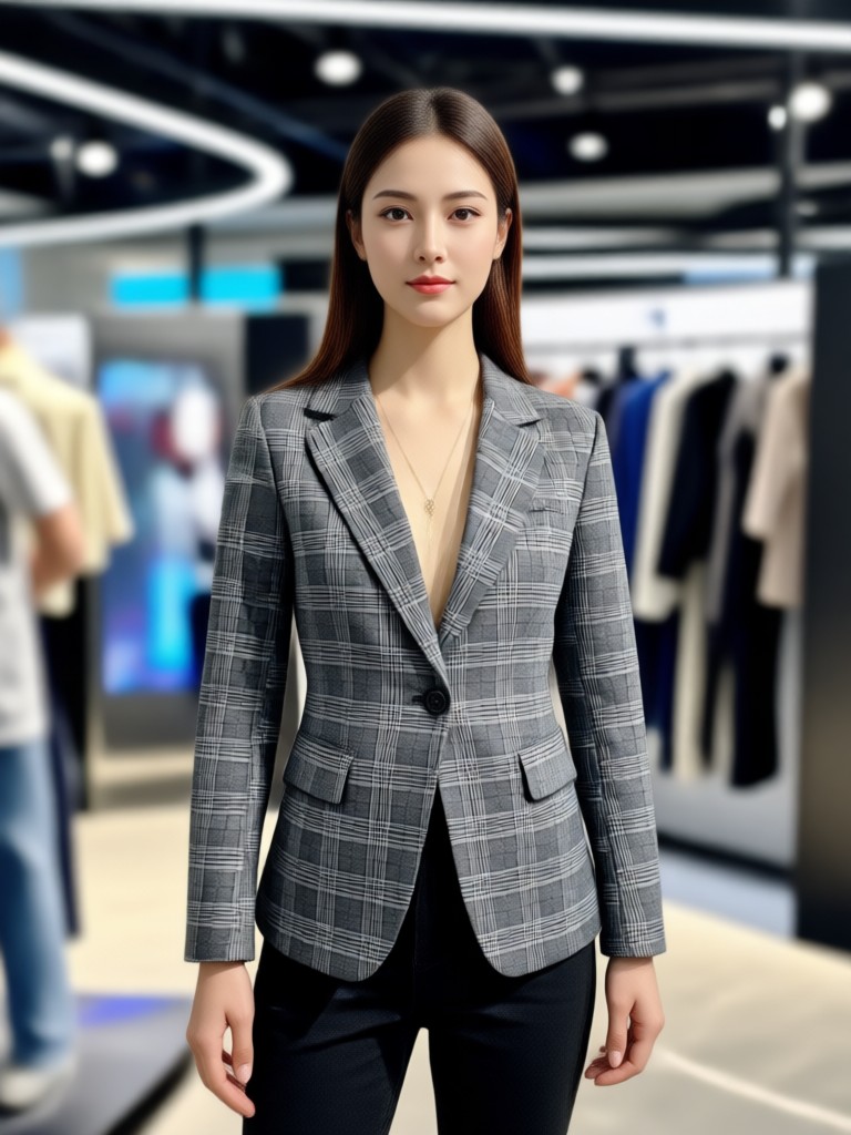 casual outfit virtual try on result