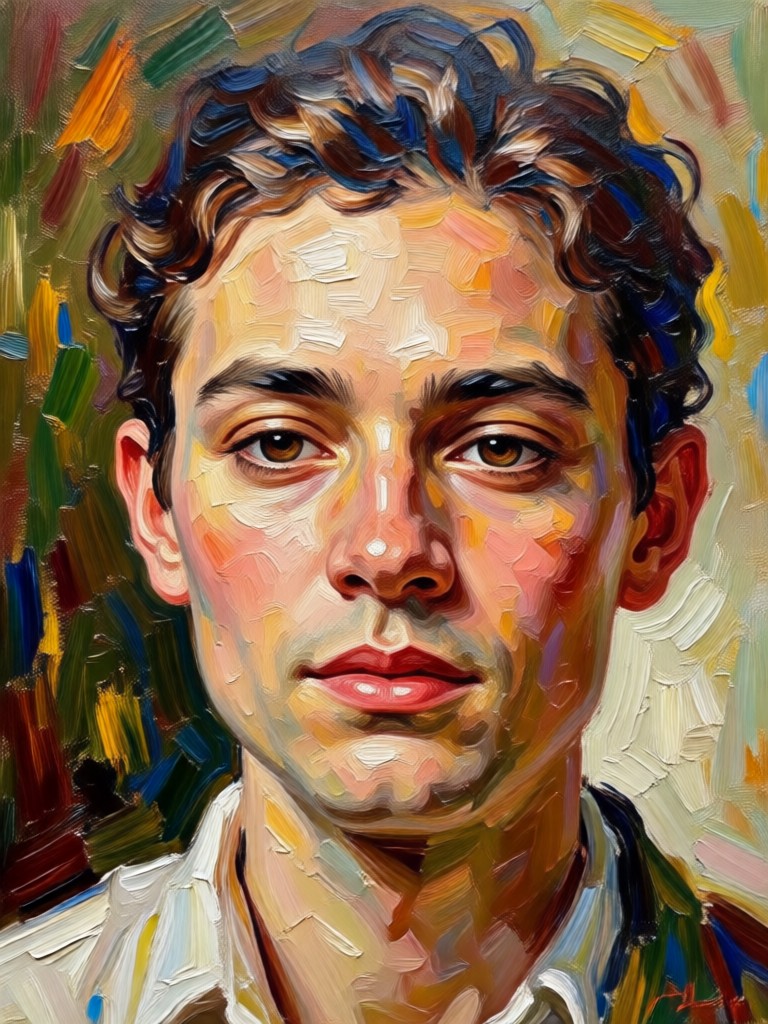 Foto arquitetônica como uma pintura a óleo realista precisa