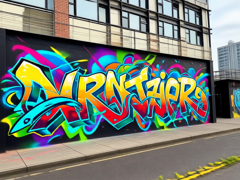 Text to mural creation interface