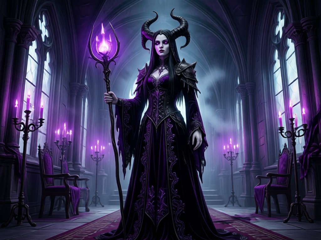 AI witch and occult style generation