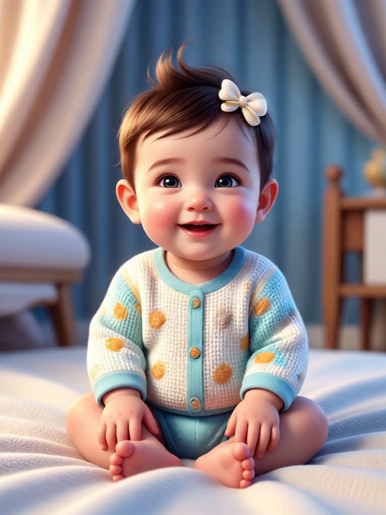 Múltiples variaciones de bebé a partir de los mismos padres