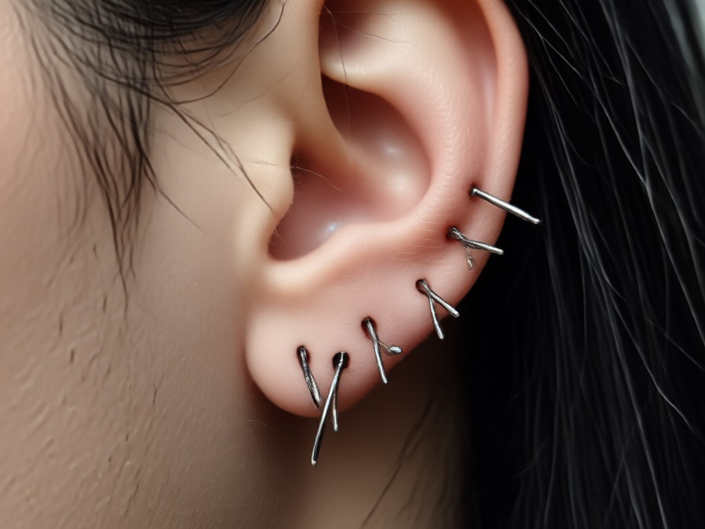Confident piercing decision visualization