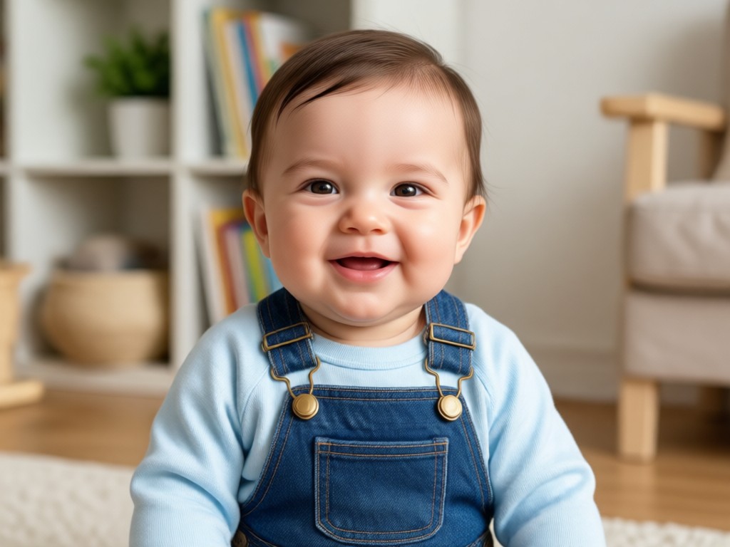 KI-Baby-Foto-Upload-Oberfläche