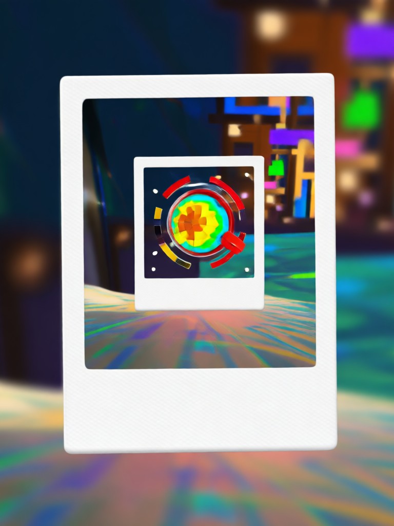 cityscape photo to 3d polaroid video