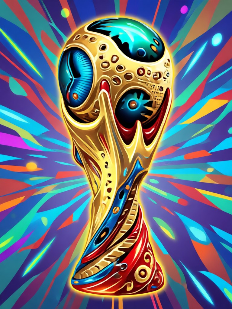 World Cup final fan poster generator example