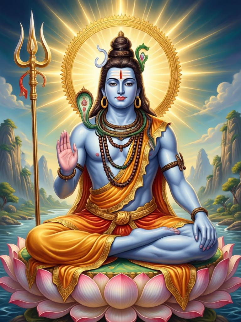 Spiritual Aura Shiva AI