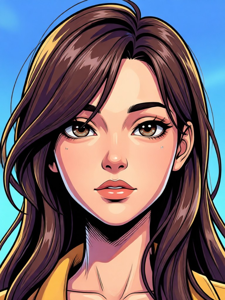 AI 3D Comic Portrait Generator transforming a selfie into a vibrant cartoon character