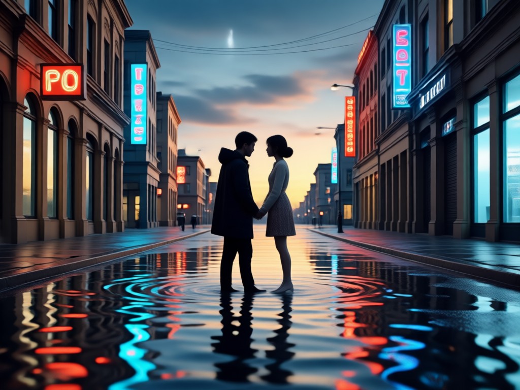 Share your Monsoon Night Kiss Video Generator
