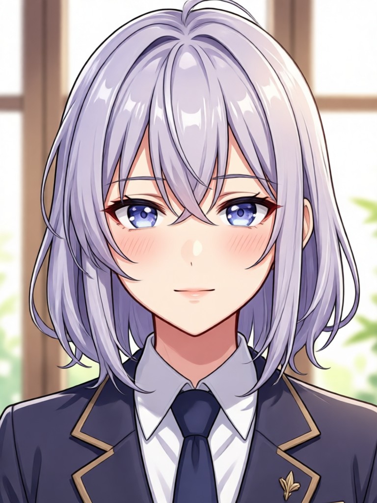 Cute chibi style anime avatar example