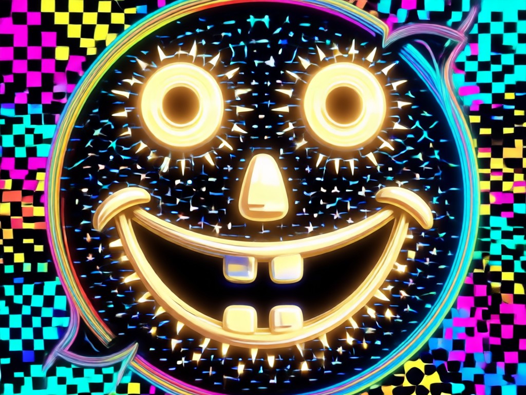 Simple one tap AI smile filter user interface