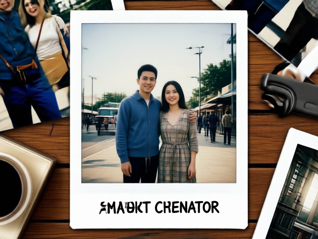 Showcase of various vintage polaroid film effects and light leaks