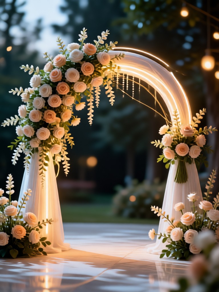 Eco friendly sustainable wedding AI decor
