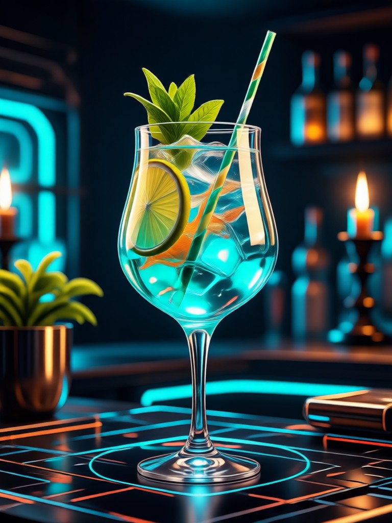 AI Cocktail Name Generator results on a smartphone screen