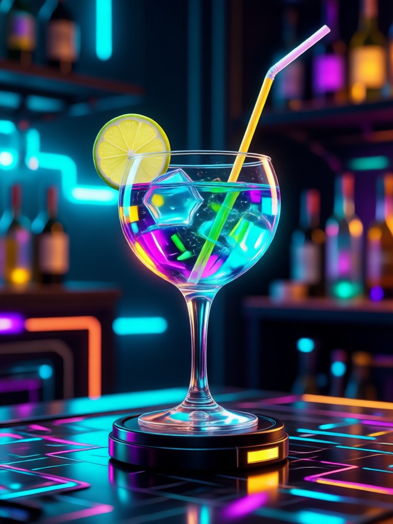 Tropical vacation cocktail name Paradise Lost