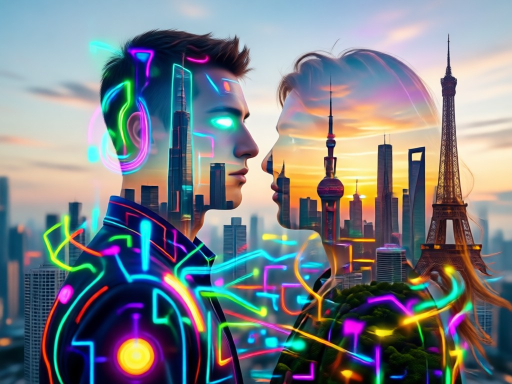 Artistic Double Exposure Statement