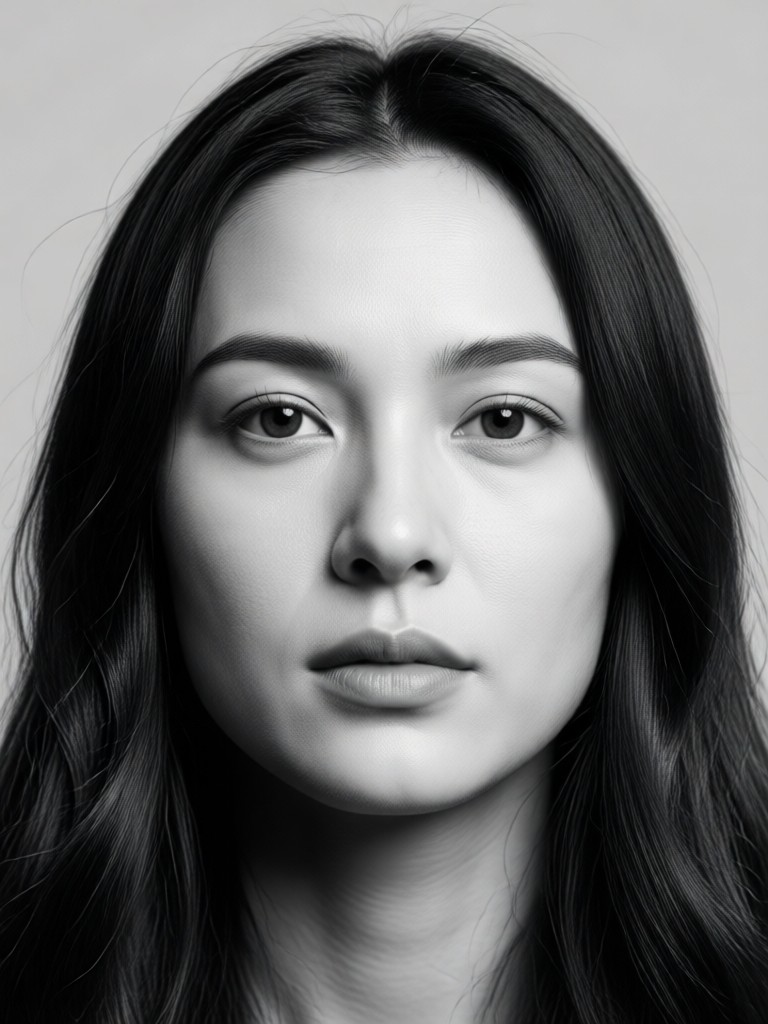 High Contrast Portrait Style