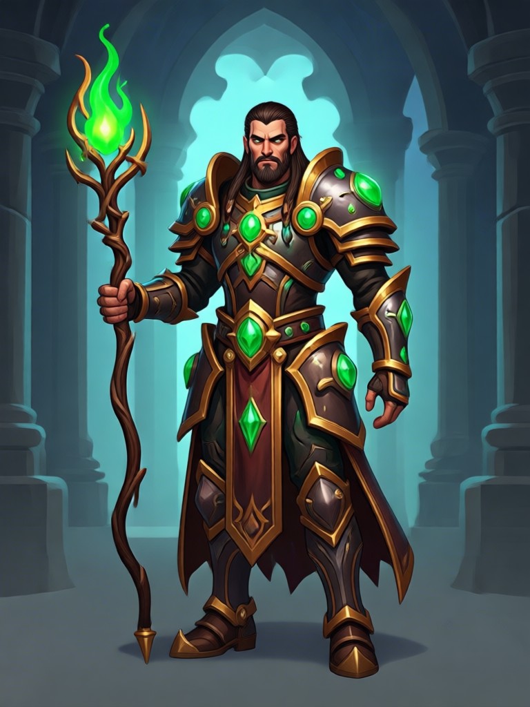 DND AI art of a Goliath Barbarian