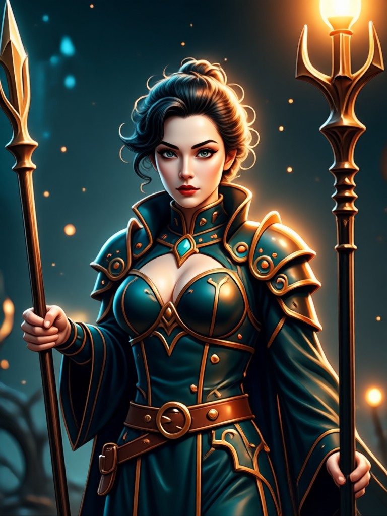 Period drama cinematic character portrait AI