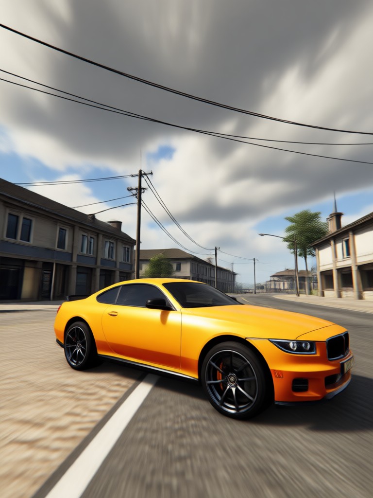 GTA style police car and station