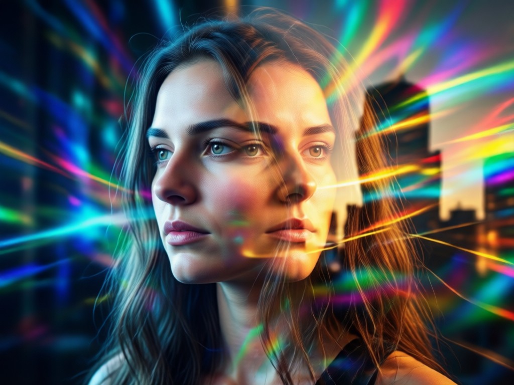 Share your Cinematic Double Exposure Portrait Maker