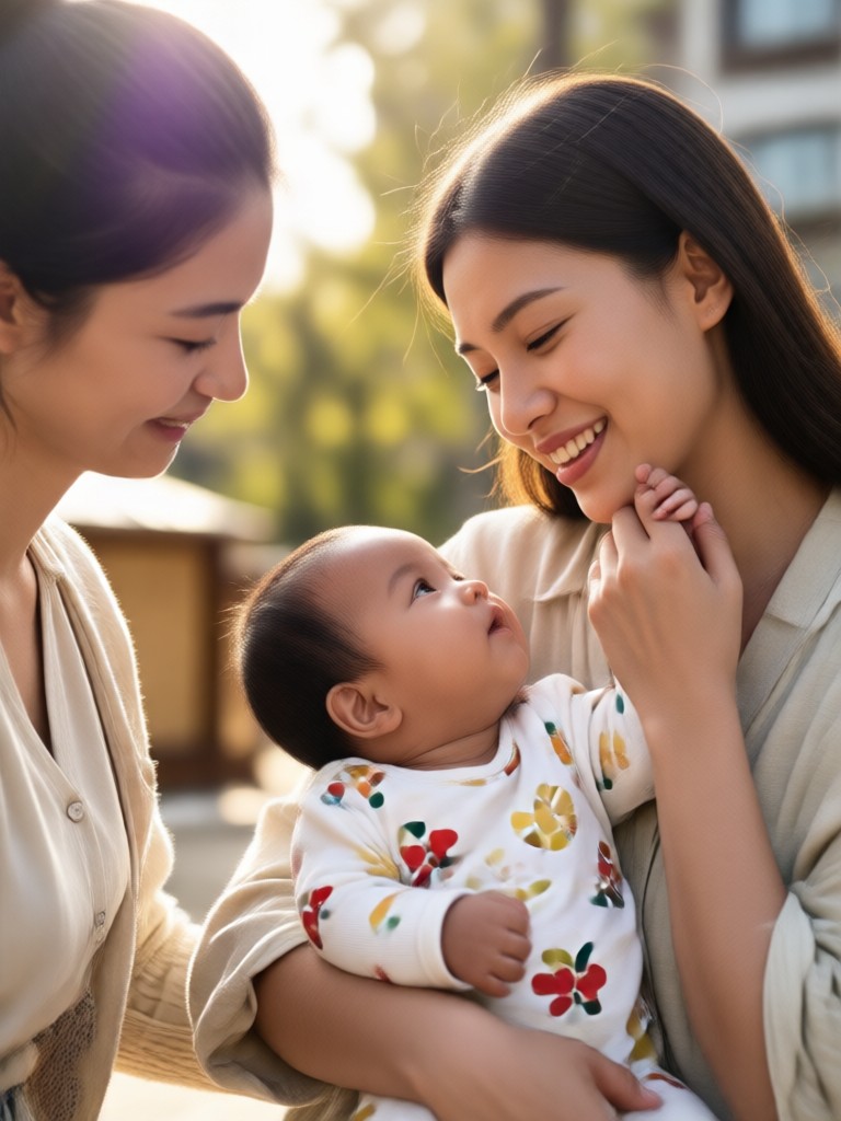Pembuatan bayi animasi gaya Ghibli