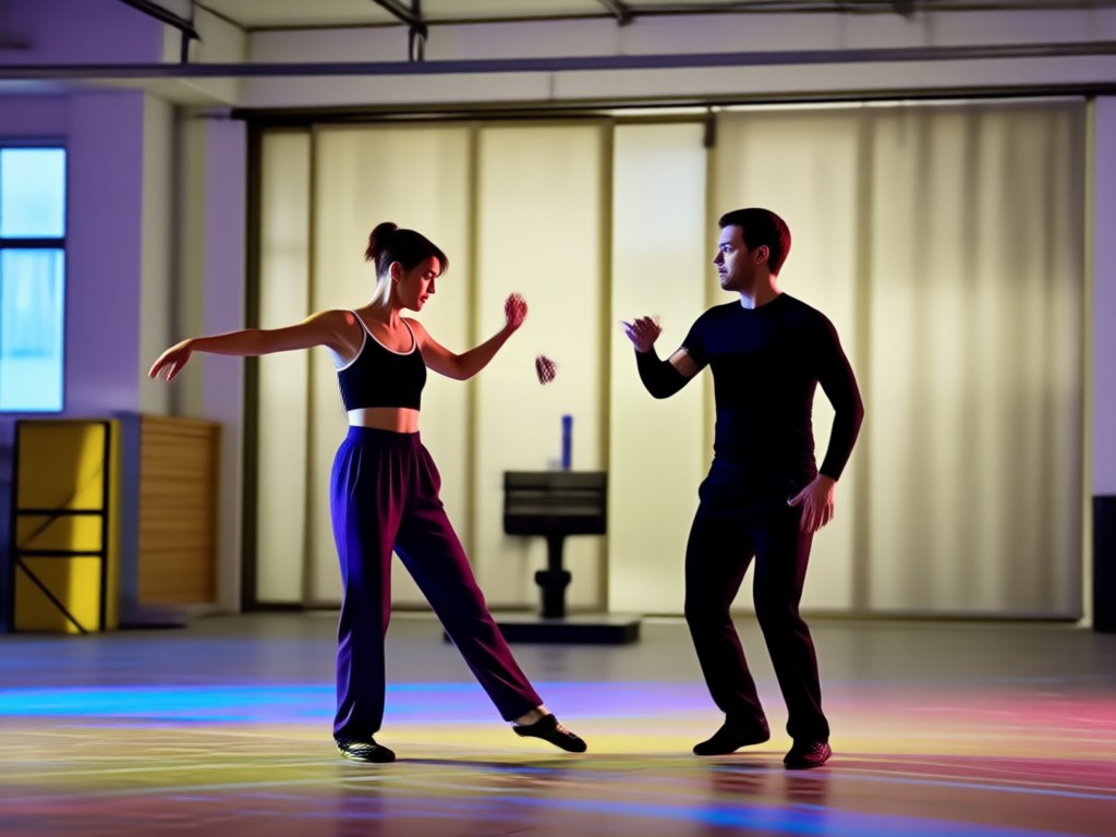 Authentic romantic two photos dance video maker technology