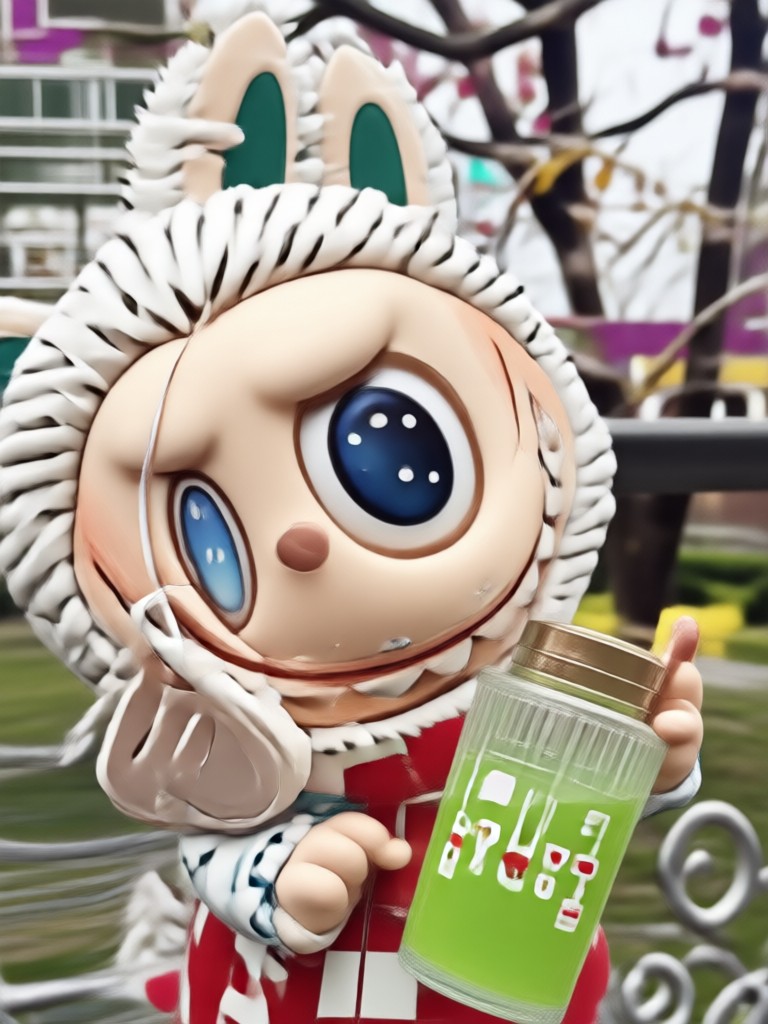 Fantasy themed 3D anime buddy