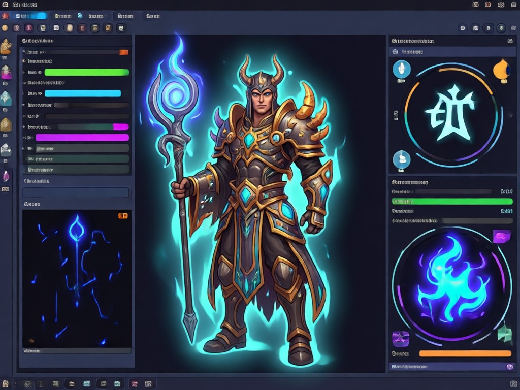 DnD AI character portrait generation feature