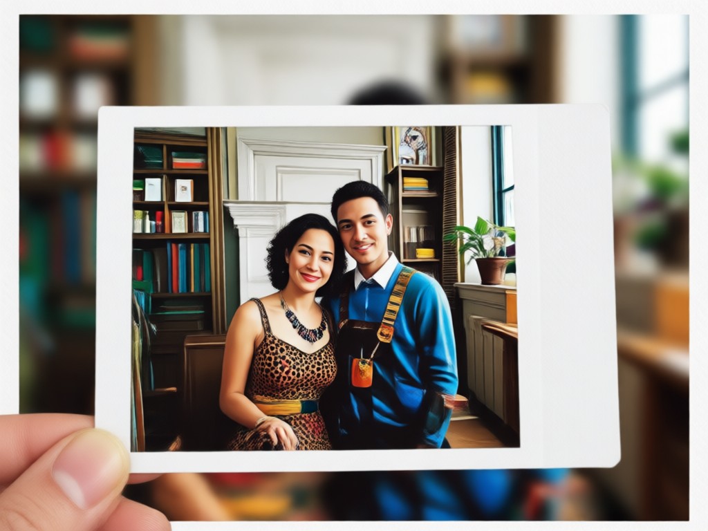 One click Polaroid photo generation