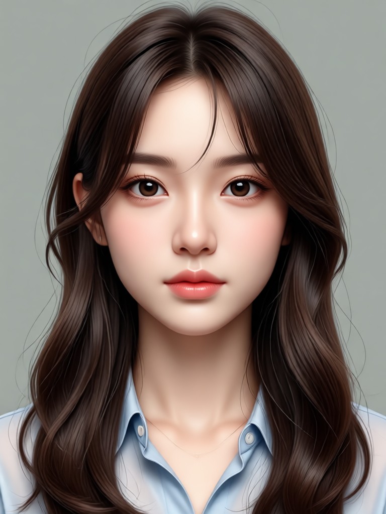 Watercolor artistic AI avatar painting