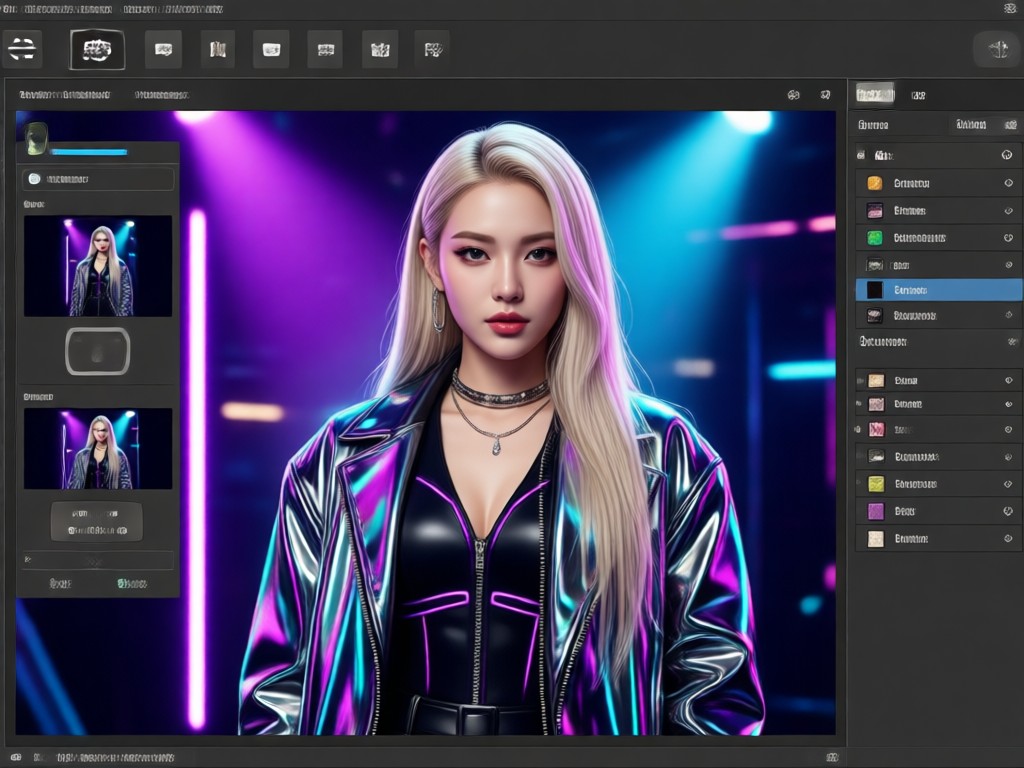 원본 사진과 AI K-Pop 아이돌 변신 비교