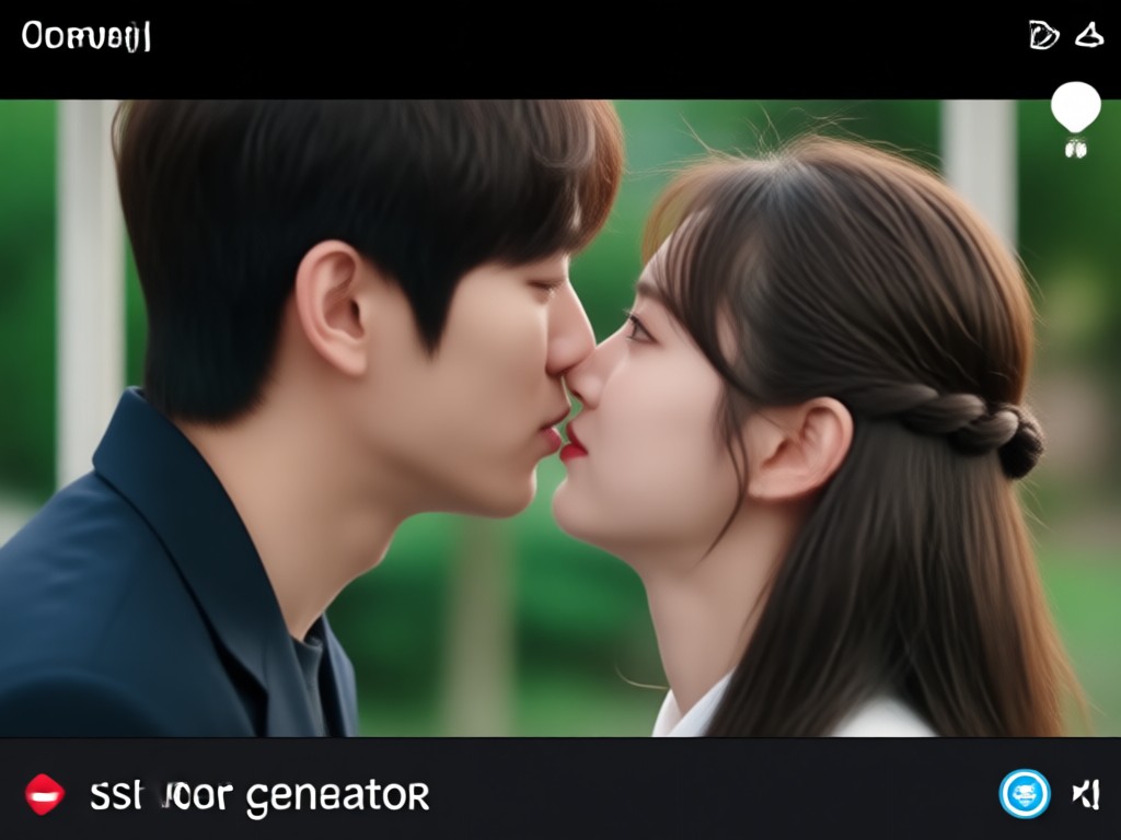 K drama kiss scene templates
